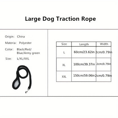 Strong 5-Foot Braided Dog Leash