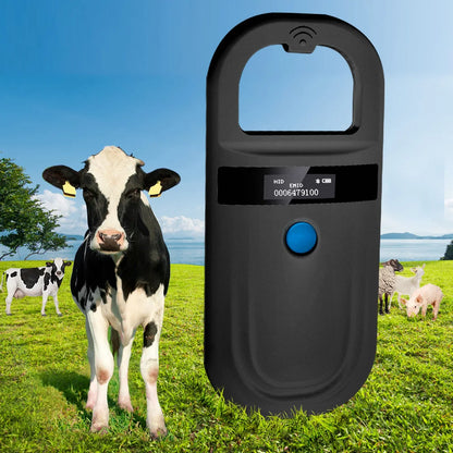 Black Animal RFID Reader 134.2KHz 125kHz