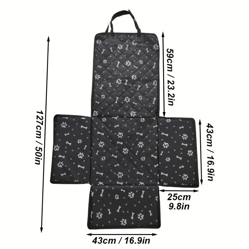 CAWAYI KENNEL Pet Car Seat Cover for Dogs and Cats