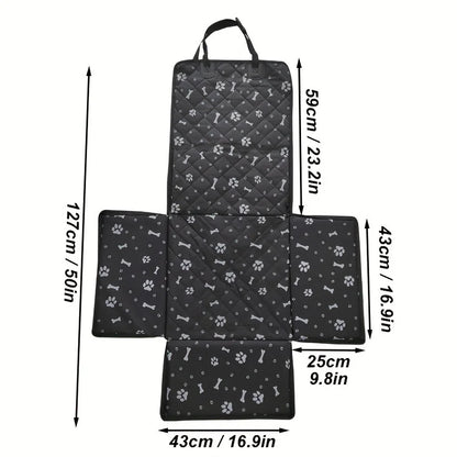 CAWAYI KENNEL Pet Car Seat Cover for Dogs and Cats