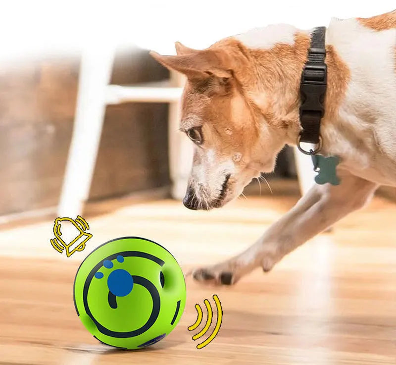 Wobble Wag Giggle Glow Ball for Dogs and Cats