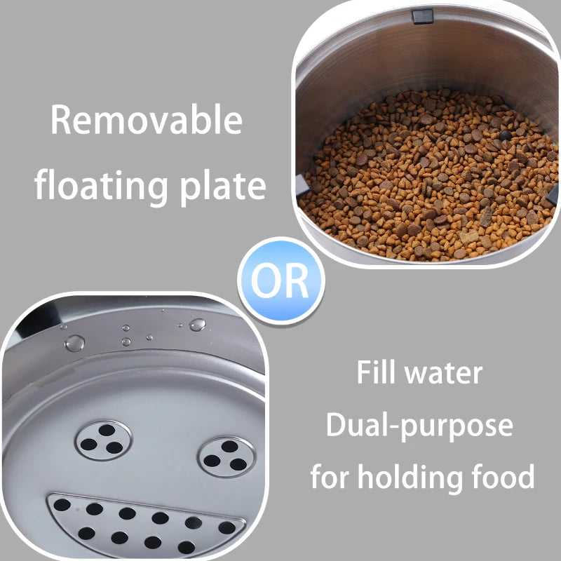 Stainless Steel Cat/Dog Floating Bowl