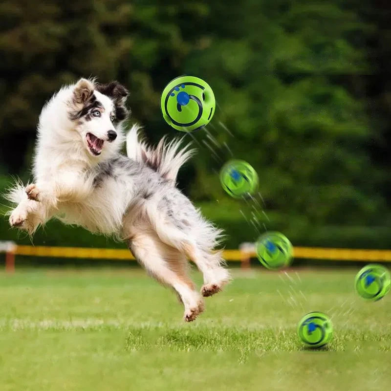 Wobble Wag Giggle Glow Ball for Dogs and Cats