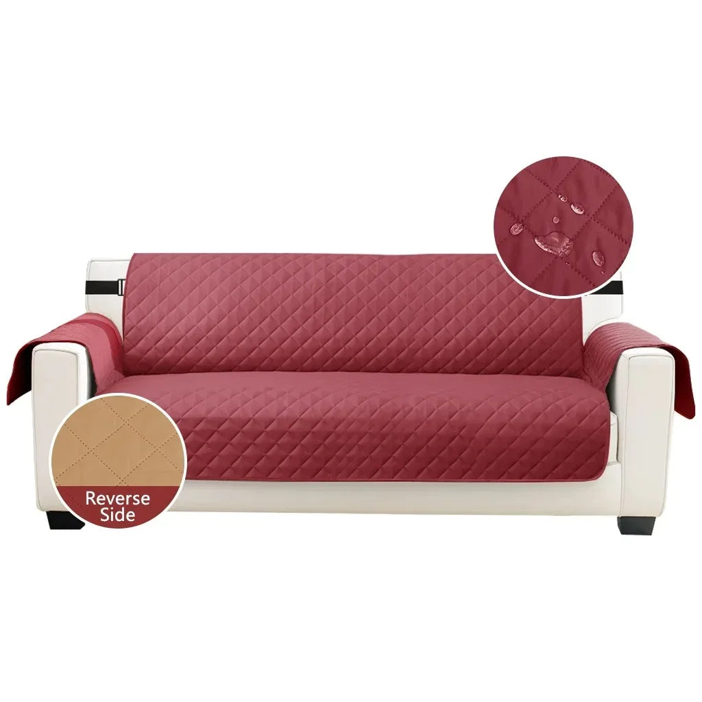 Waterproof Quilted Sofa Cover for Dogs and Cats