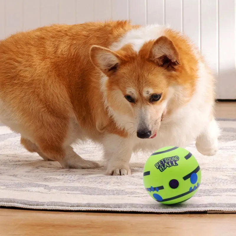 Wobble Wag Giggle Glow Ball for Dogs and Cats