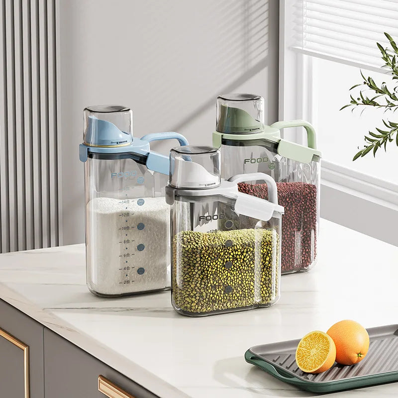 Moisture-Proof Storage Container for Pet Food Snacks