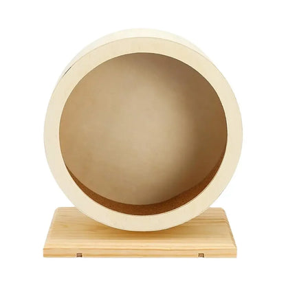 Hamster Wooden Running Wheel