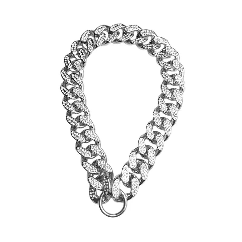 ABS Plastic Dog Chain Collar