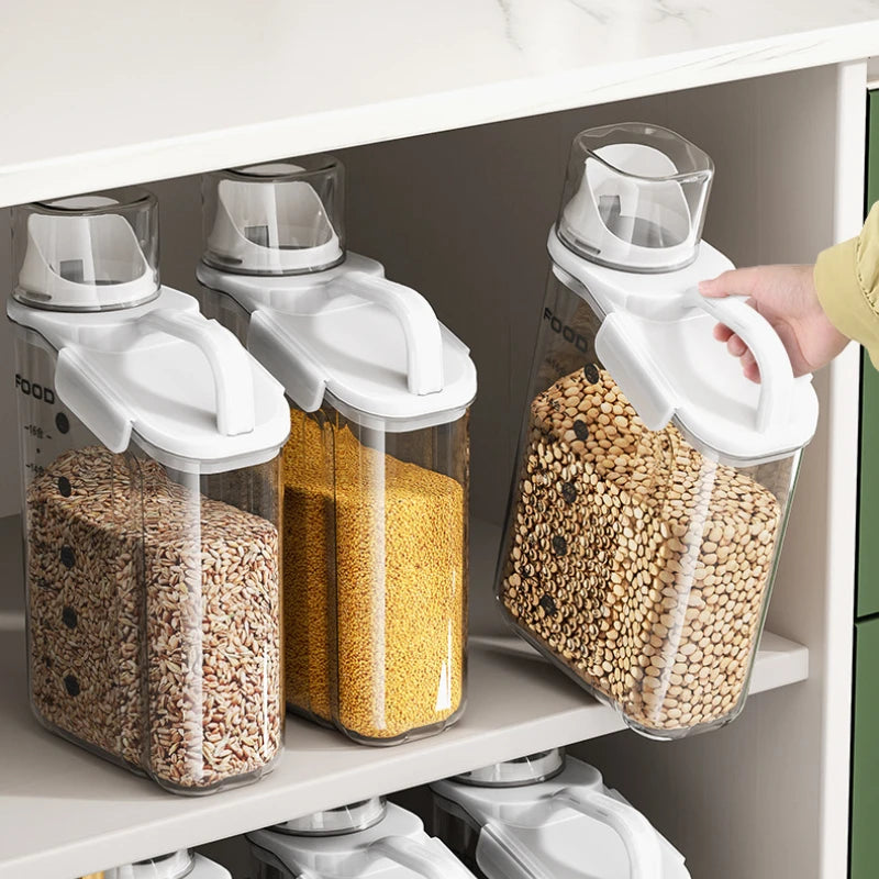 Moisture-Proof Storage Container for Pet Food Snacks