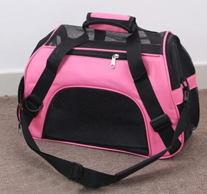 Portable Pet Carrier for Cats and Small Dogs