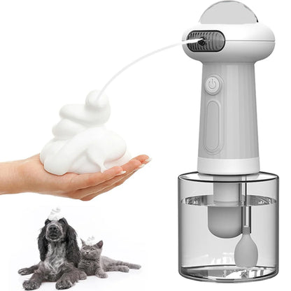 Electric Foam Machine Soap Dispenser for Washing Dogs and Cats