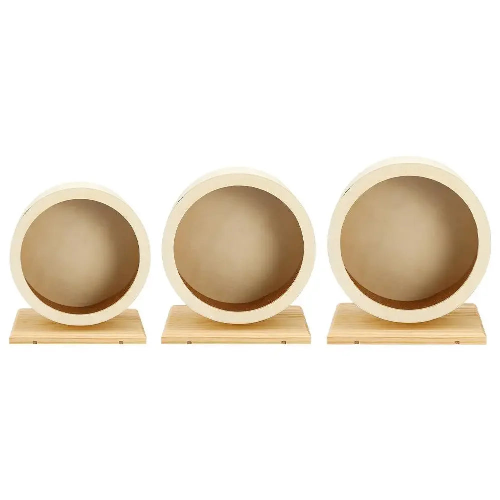 Hamster Wooden Running Wheel