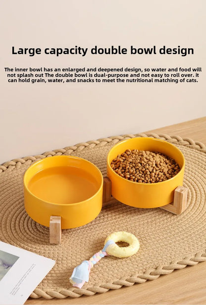 Ceramic Pet Bowl for Dogs and Cats