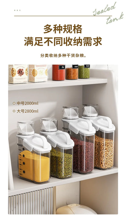 Moisture-Proof Storage Container for Pet Food Snacks