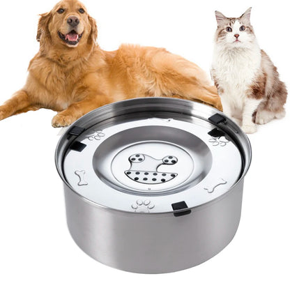 Stainless Steel Cat/Dog Floating Bowl