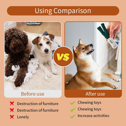 Pet Dog Plush Noise Chewing Toy