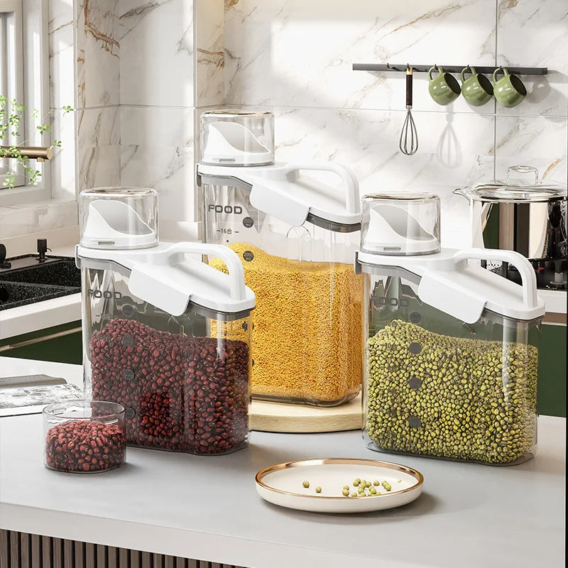 Moisture-Proof Storage Container for Pet Food Snacks
