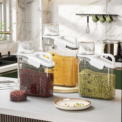 Moisture-Proof Storage Container for Pet Food Snacks