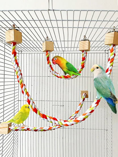 Pet Bird Bite and Swing Rope