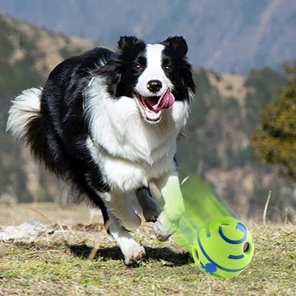 Wobble Wag Giggle Glow Ball for Dogs and Cats