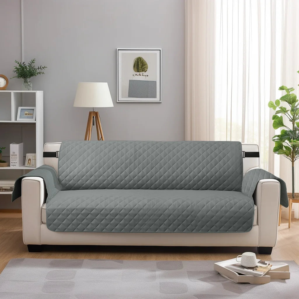 Waterproof Quilted Sofa Cover for Dogs and Cats