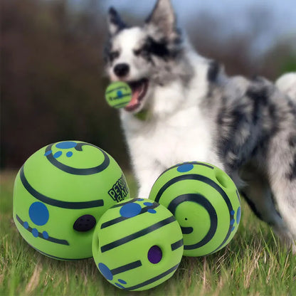 Wobble Wag Giggle Glow Ball for Dogs and Cats