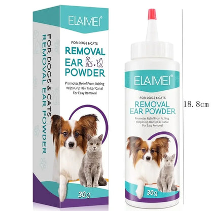 Pet Ear Powder for Dogs and Cats Health