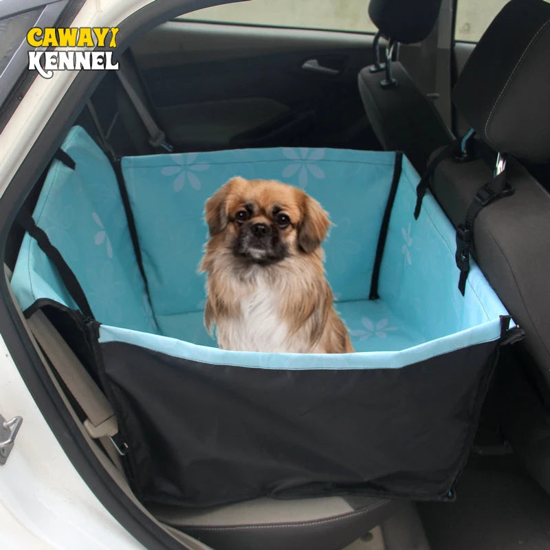 CAWAYI KENNEL Pet Car Seat Cover Carrier for Dogs and Cats