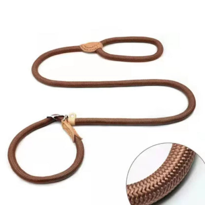 Braided Slip Rope Lead Dog Leash