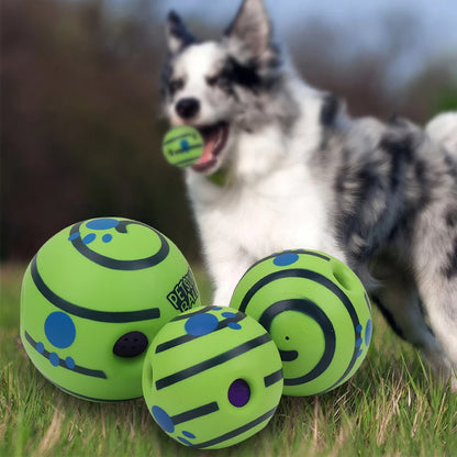 Wobble Wag Giggle Glow Ball for Dogs and Cats