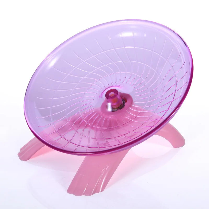 Flying Saucer Exercise Wheel for Small Pets - Hamsters Mice Hedgehogs