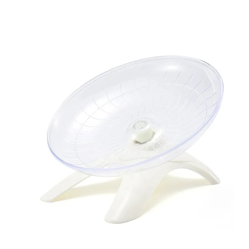 Flying Saucer Exercise Wheel for Small Pets - Hamsters Mice Hedgehogs