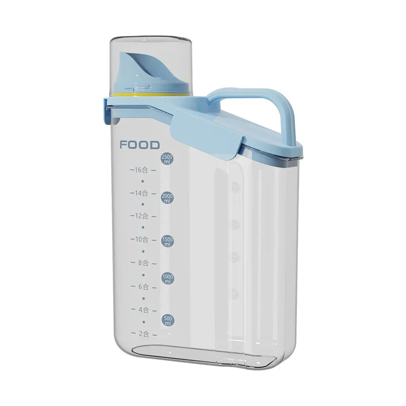 Moisture-Proof Storage Container for Pet Food Snacks