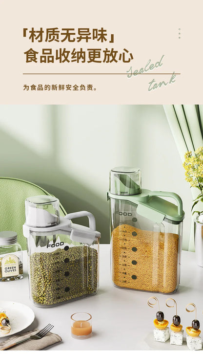 Moisture-Proof Storage Container for Pet Food Snacks