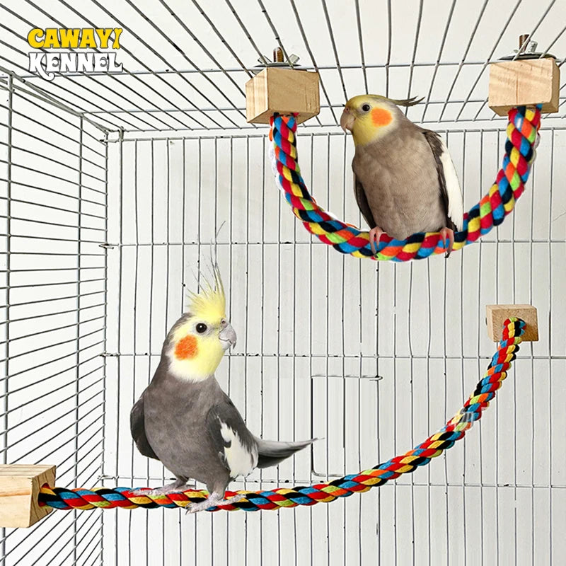 Pet Bird Bite and Swing Rope