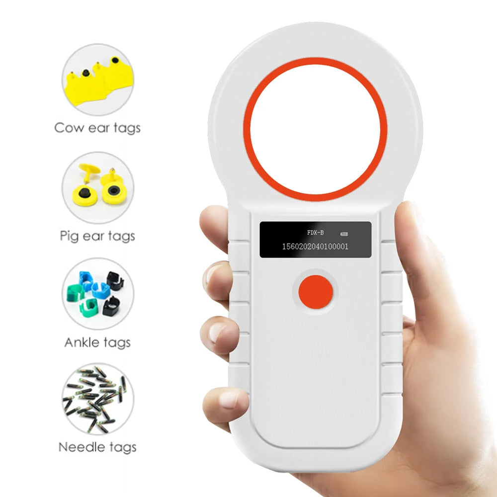 134.2KHz RFID Animal Reader