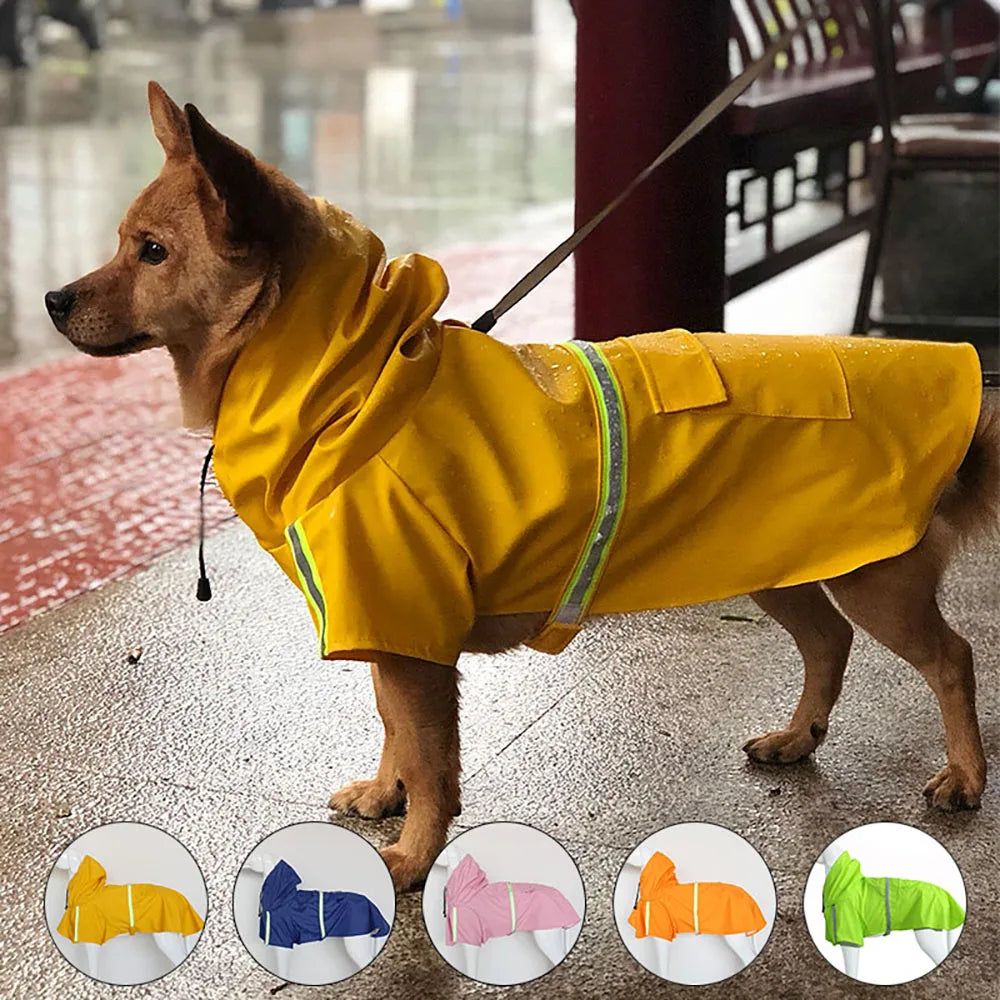 Dog Raincoat - Cloak Style