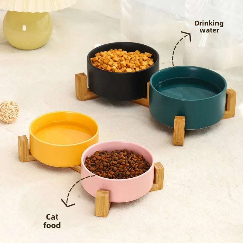 Ceramic Pet Bowl for Dogs and Cats