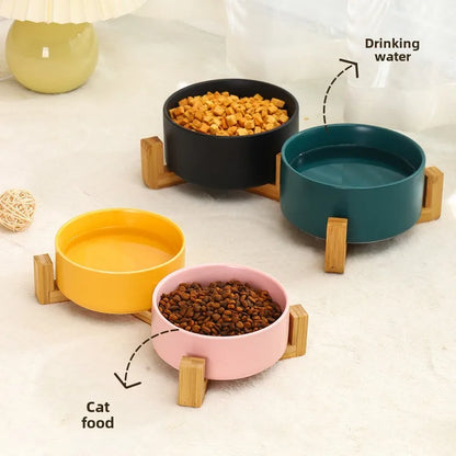 Ceramic Pet Bowl for Dogs and Cats