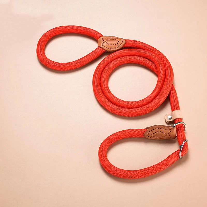 Braided Slip Rope Lead Dog Leash