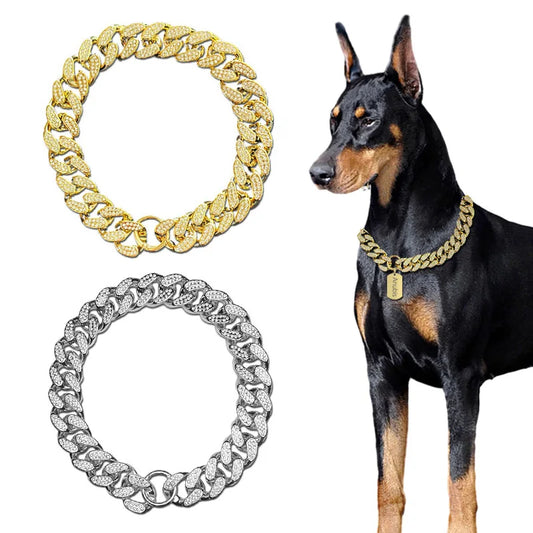 ABS Plastic Dog Chain Collar
