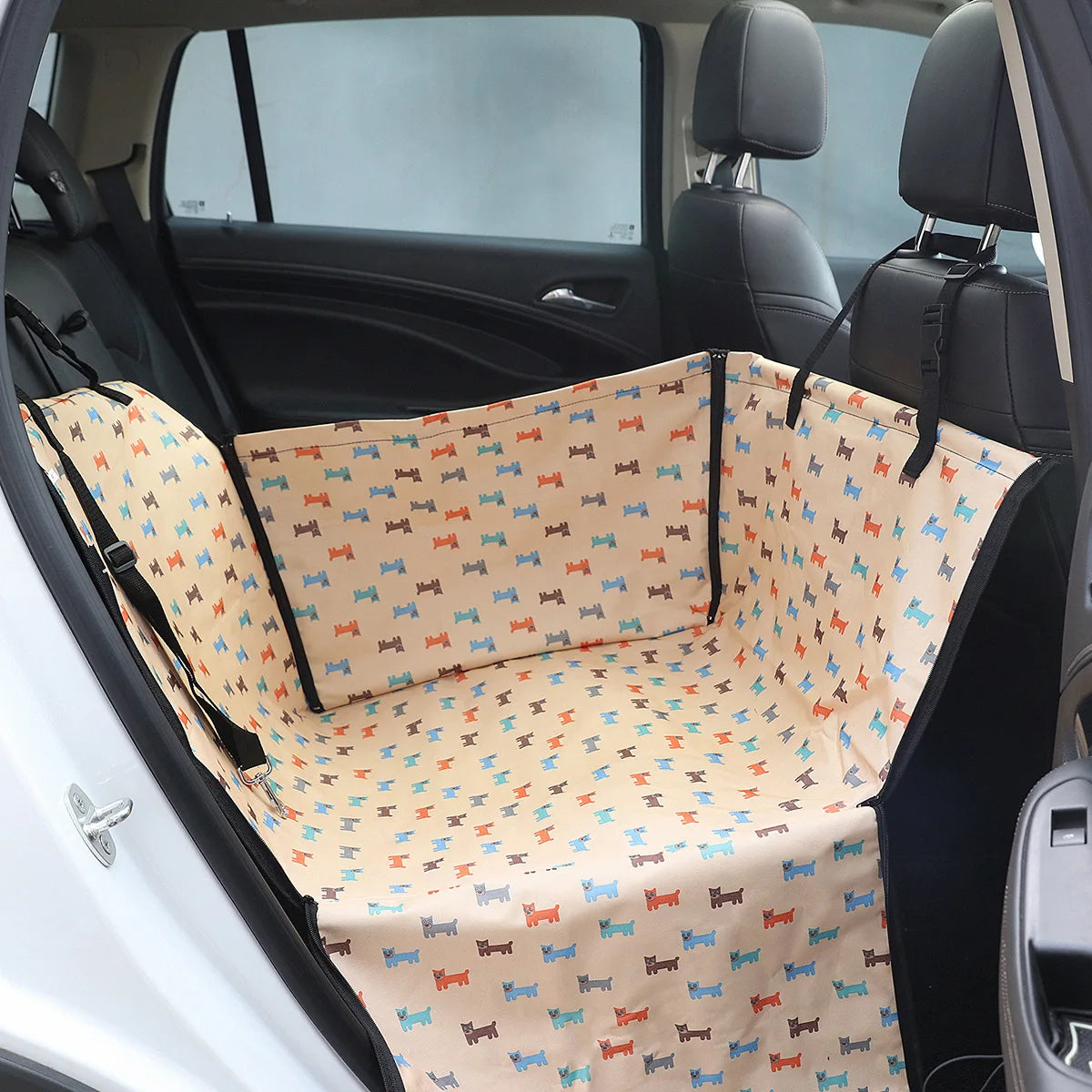 CAWAYI KENNEL Pet Car Covers for Dogs and Cats