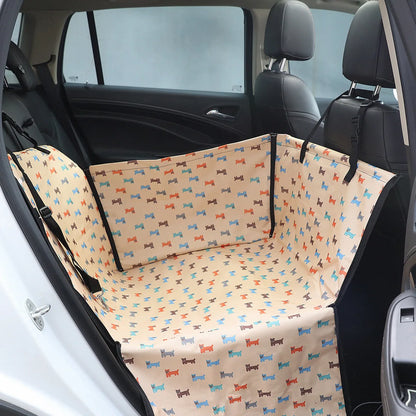 CAWAYI KENNEL Pet Car Seat Cover Carrier for Dogs and Cats