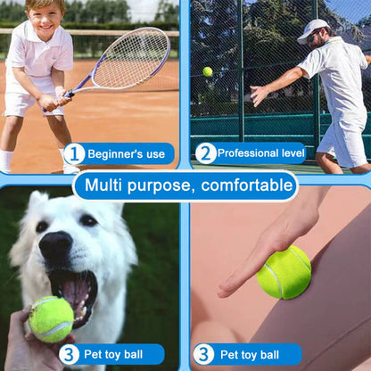 Tennis Balls with Mesh Carry Bag for Dogs and Cats
