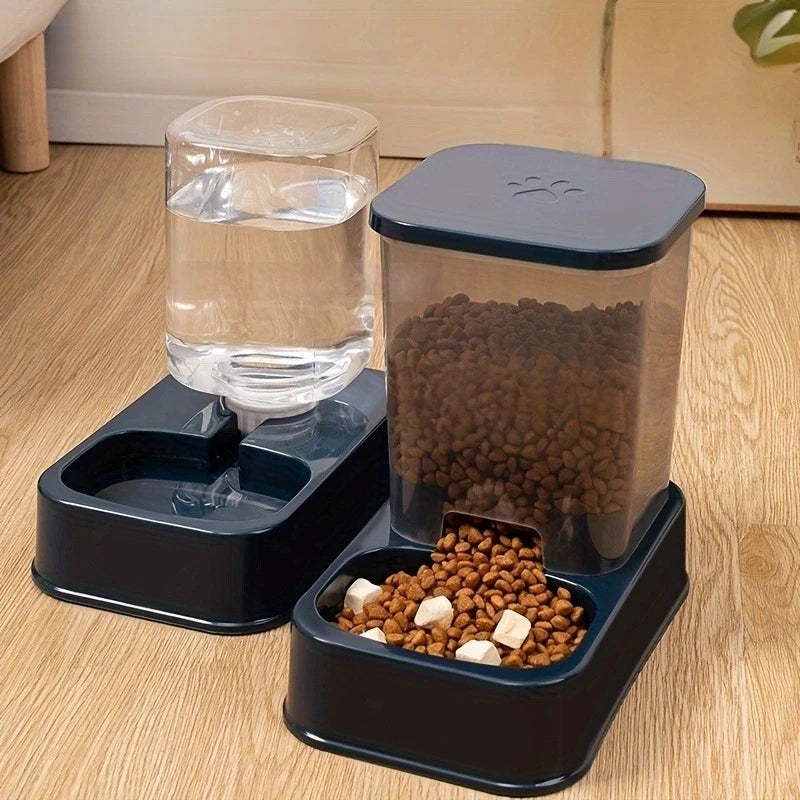 Automatic Cat and Dog Feeder with Water Dispenser