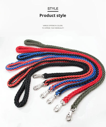 Strong 5-Foot Braided Dog Leash