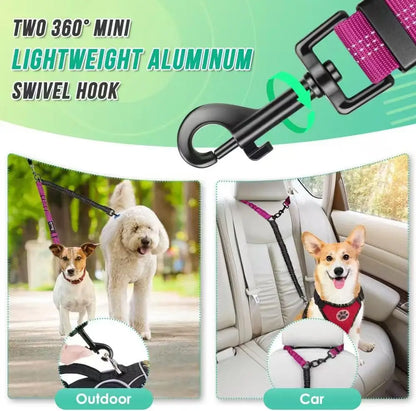 1.6ft Dual Dog Leash Attachment