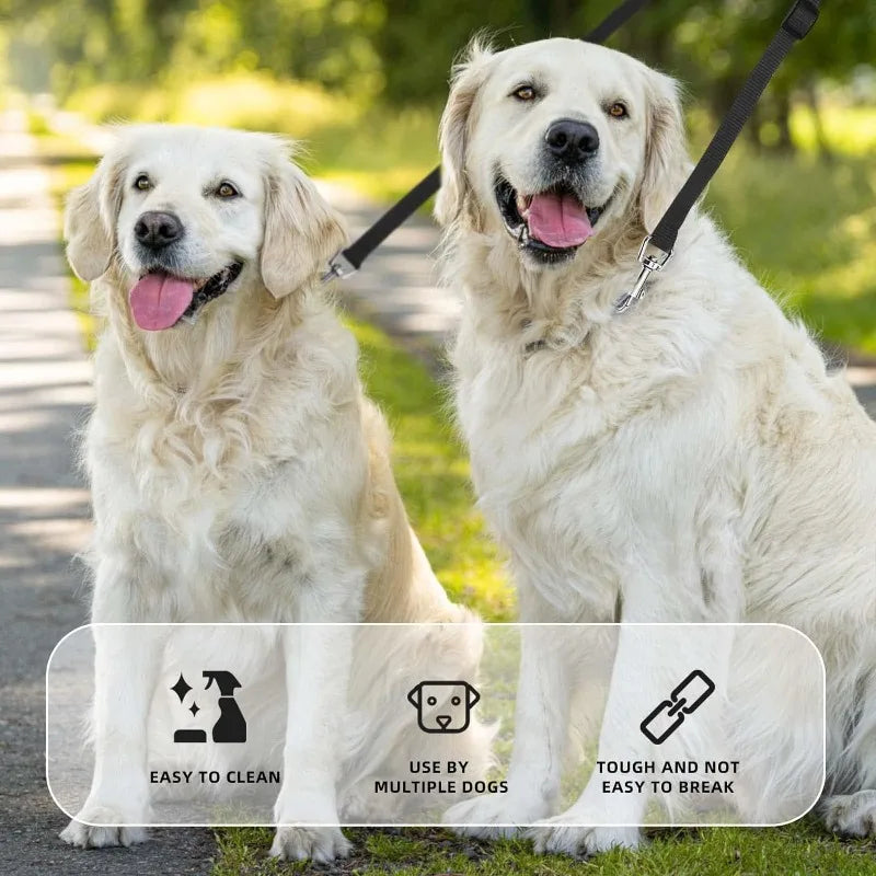 Adjustable Double Dog Trainer Lead