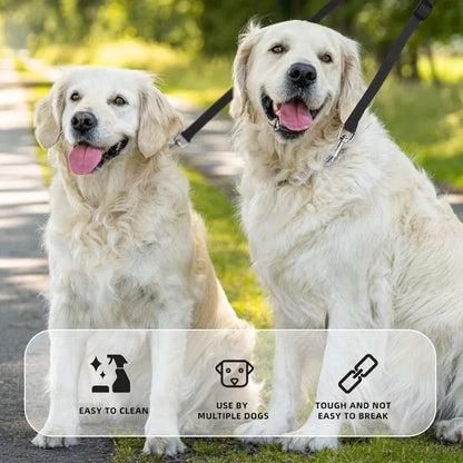 Adjustable Double Dog Trainer Lead