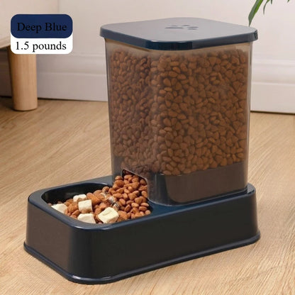 Automatic Cat and Dog Feeder with Water Dispenser